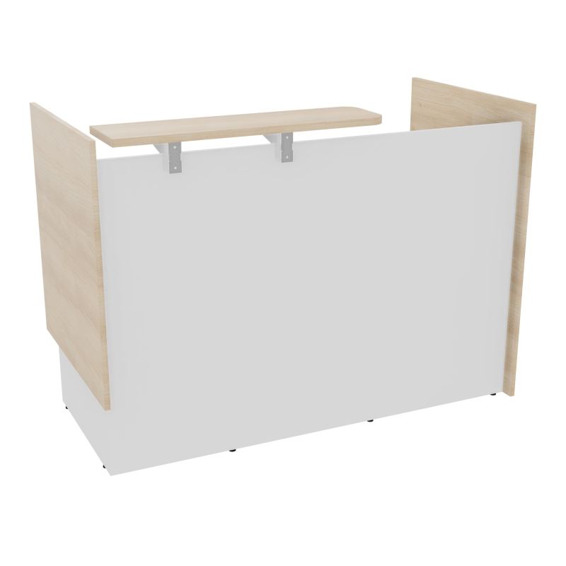 GRETA MOD.HAUT DROIT INDEP. L 160XP80XH113,5 VDF LONG A GAUCHE RZ MG