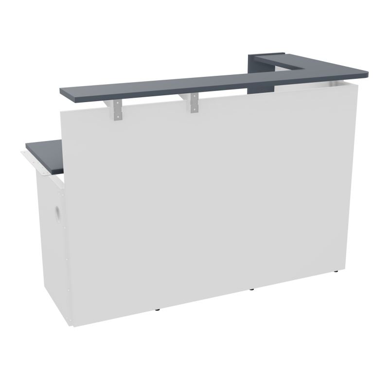 GRETA MOD.HAUT ANGLE EXTREM.GCHE.L160XP80XH113,5 ANGLE A GAUCHE