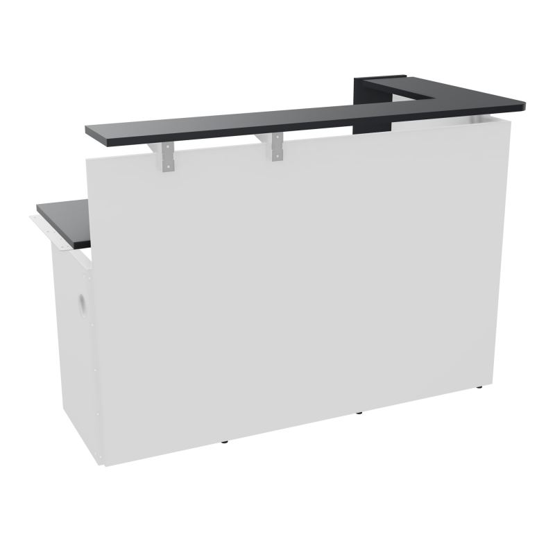 GRETA MOD.HAUT ANGLE EXTREM.GCHE.L160XP80XH113,5 ANGLE A GAUCHE