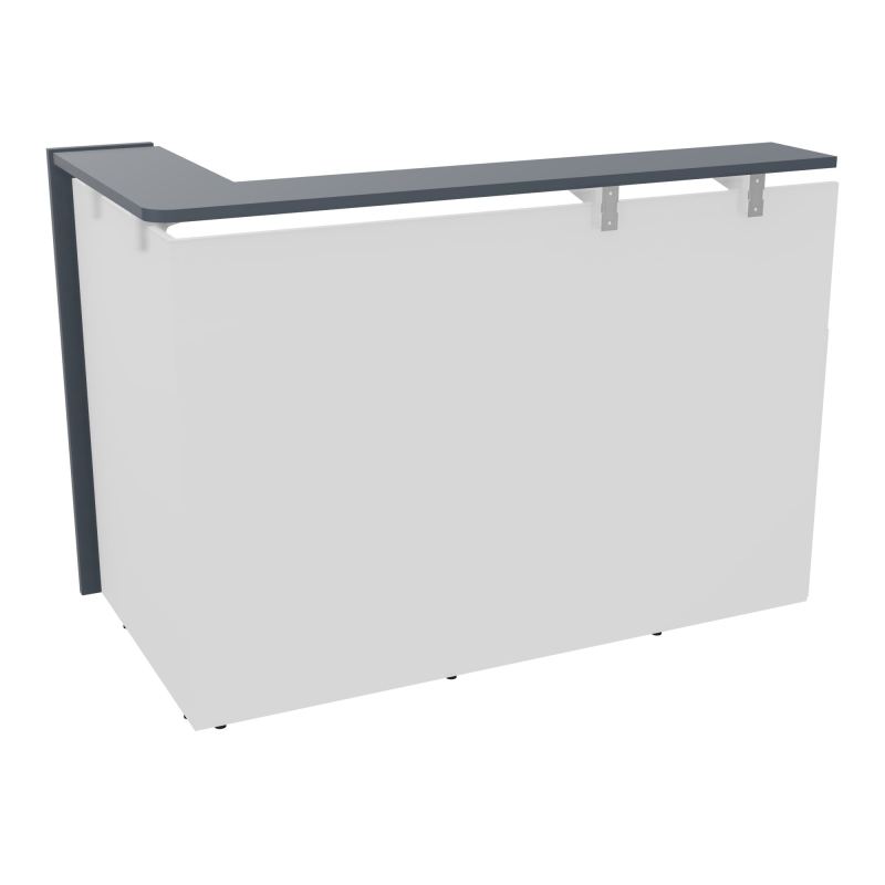 GRETA MOD.HAUT ANGLE EXTREM.GCHE.L160XP80XH113,5 ANGLE A DROITE