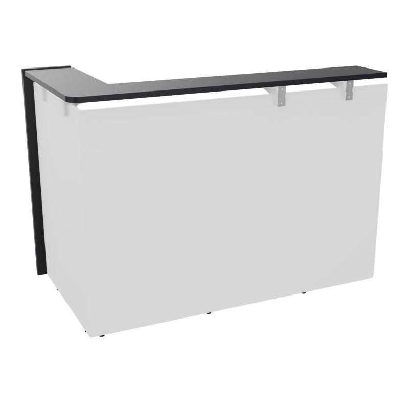 GRETA MOD.HAUT ANGLE EXTREM.GCHE.L160XP80XH113,5 ANGLE A DROITE