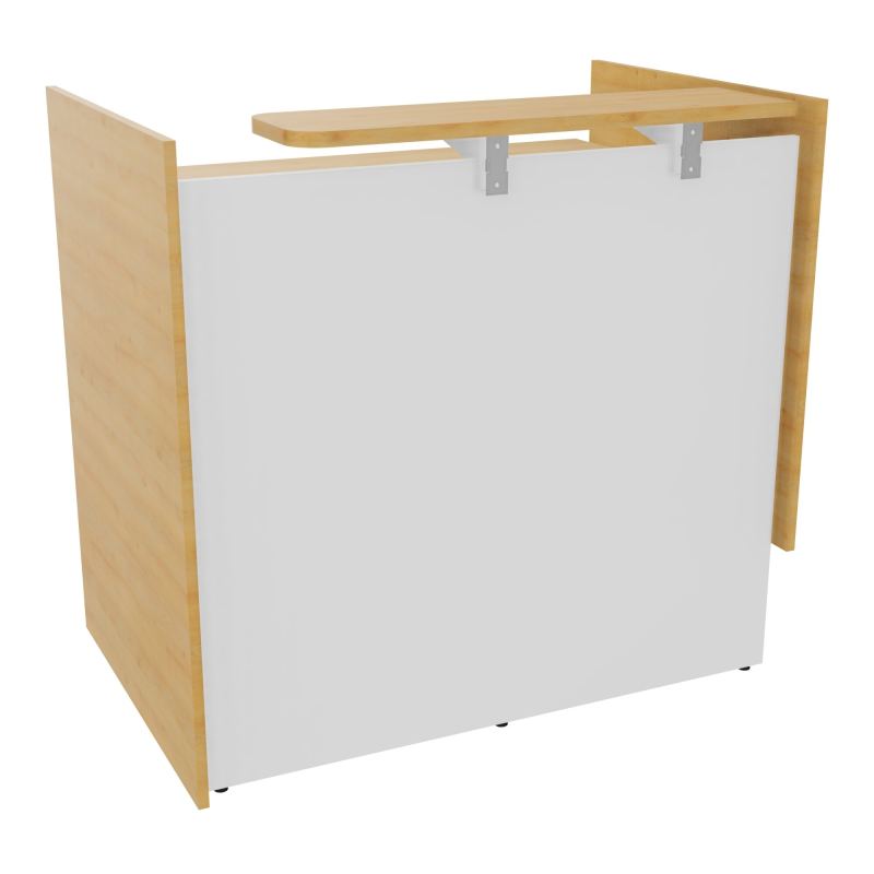 GRETA MOD.HAUT DROIT INDEP. L120XP80XH113,5 PLAN H95 VDF LONG A DROITE