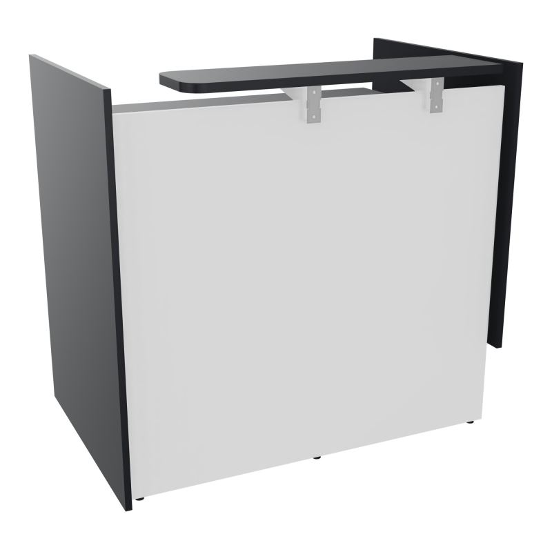 GRETA MOD.HAUT DROIT INDEP. L120XP80XH113,5 PLAN H95 VDF LONG A DROITE