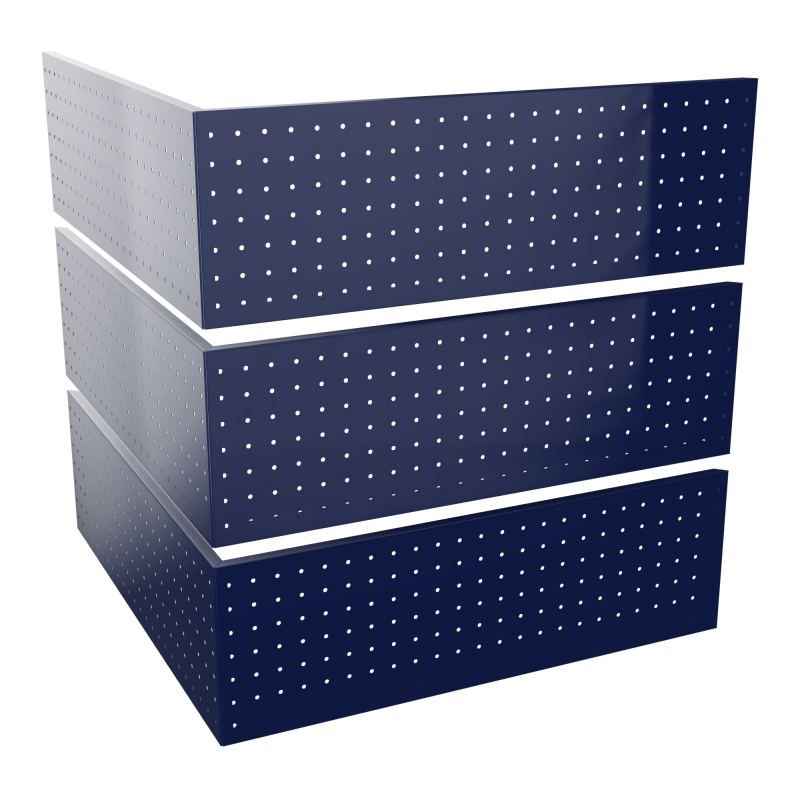 GUEST 6 HABILL.METAL 90° PERFORATIONS POIS X4