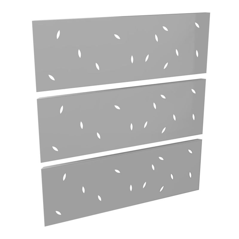 GUEST 3 HABILL.METAL L80 PERFORATIONS FEUILLE SA