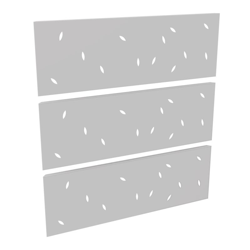 GUEST 3 HABILL.METAL L80 PERFORATIONS FEUILLE SD