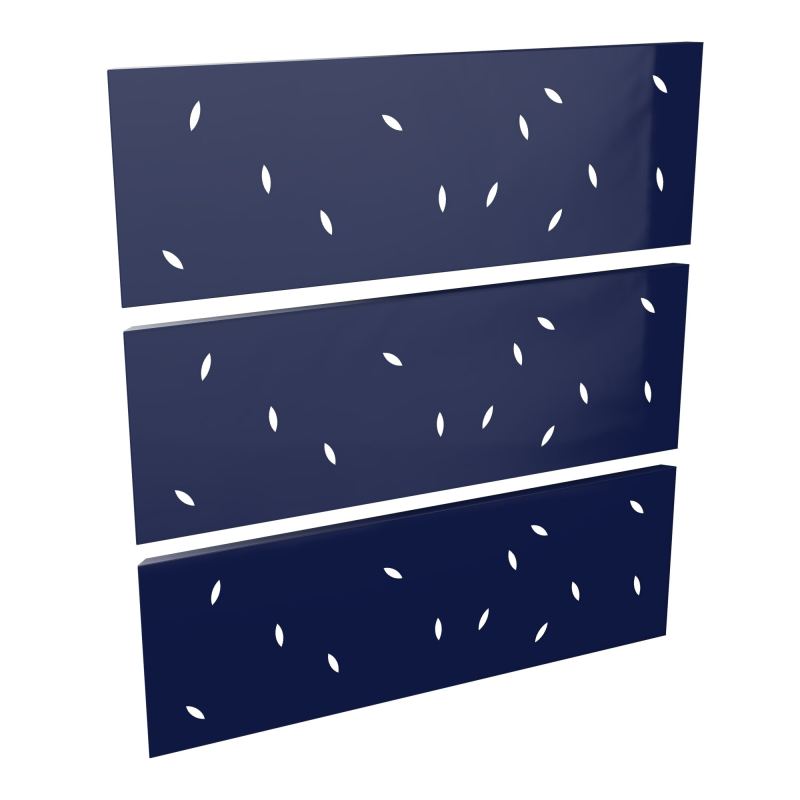 GUEST 3 HABILL.METAL L80 PERFORATIONS FEUILLE X4