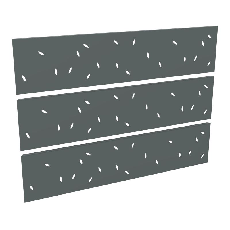 GUEST 3 HABILL.METAL L120 PERFORATIONS FEUILLE SU