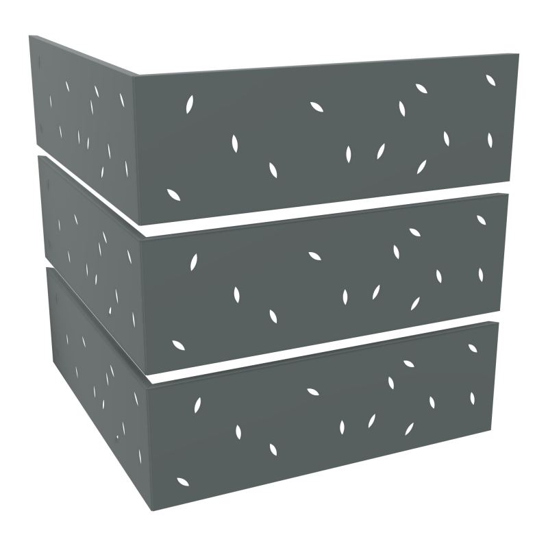GUEST 6 HABILL.METAL 90° PERFORATIONS FEUILLE SU