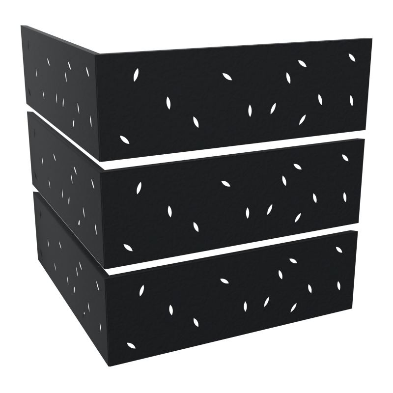 GUEST 6 HABILL.METAL 90° PERFORATIONS FEUILLE