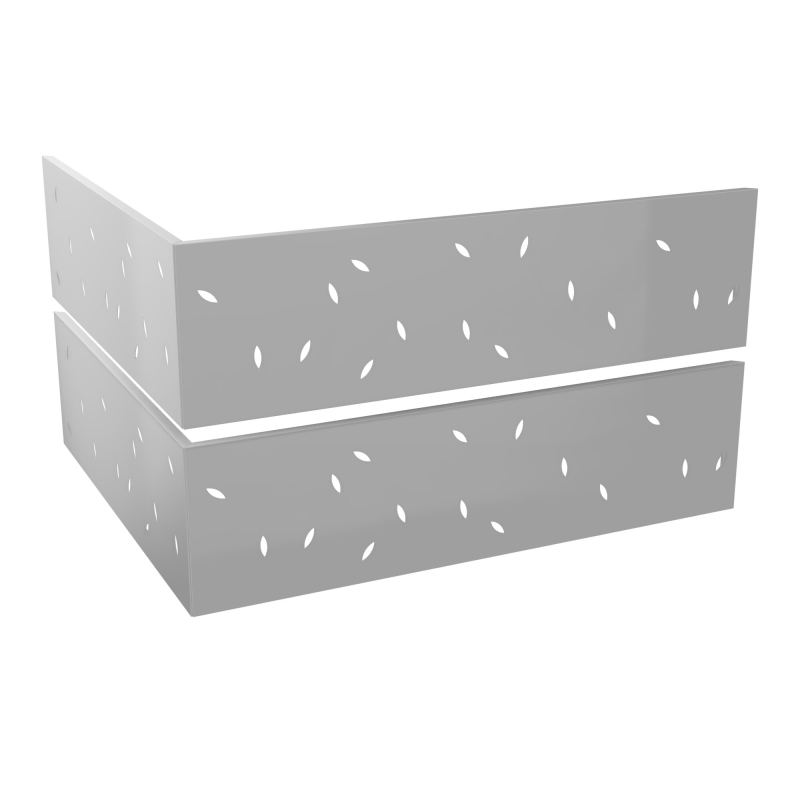 GUEST 4 HABILL.METAL PMR L125 PERFORATIONS FEUILLE SA
