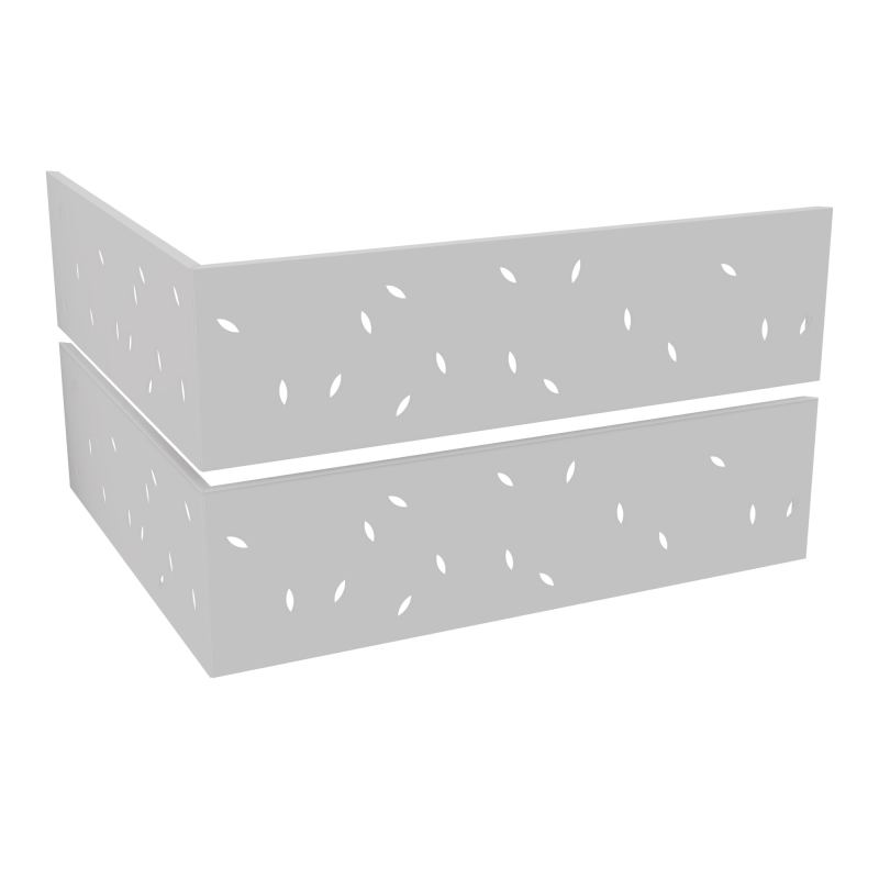 GUEST 4 HABILL.METAL PMR L125 PERFORATIONS FEUILLE SD