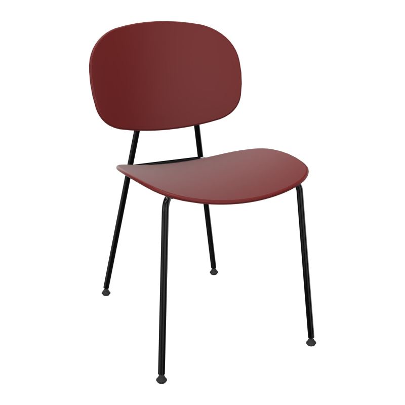SOFIA LOT 2 CHAISES POLYPRO 4PIEDS QO SG