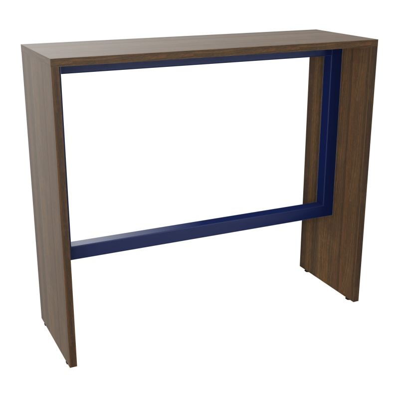 ELISA TABLE L120XP40XH105 PP2OBT PIEDS MÉLA ÉP25 CADRE MÉTAL REPOSE P.50X50 N6 X4