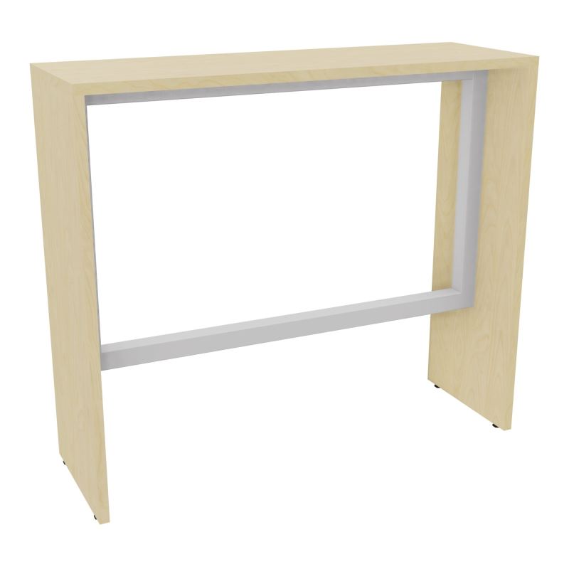 ELISA TABLE L120XP40XH105 PP2OBT PIEDS MÉLA ÉP25 CADRE MÉTAL REPOSE P.50X50 N8 SD