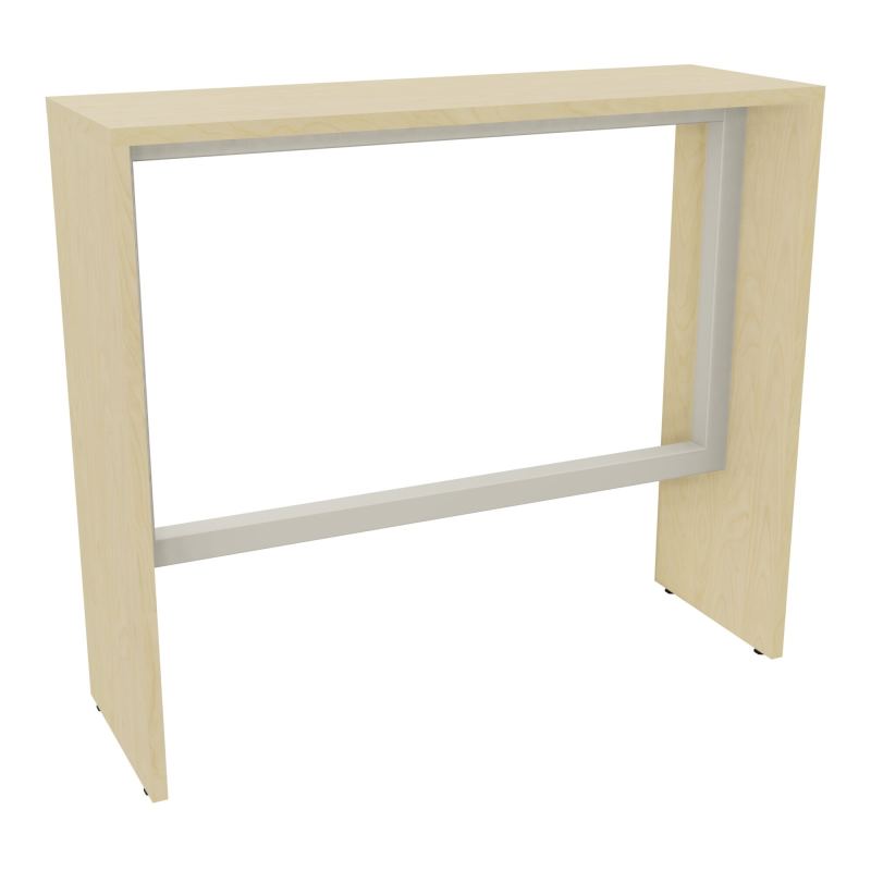 ELISA TABLE L120XP40XH105 PP2OBT PIEDS MÉLA ÉP25 CADRE MÉTAL REPOSE P.50X50 N8 ZC