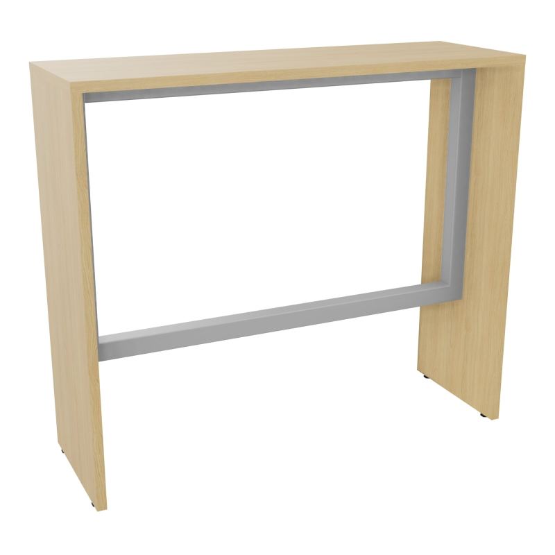ELISA TABLE L120XP40XH105 PP 2OBT PIEDS MÉLA ÉP25 CADRE MÉTAL REPOSE P.50X50 R1 SA