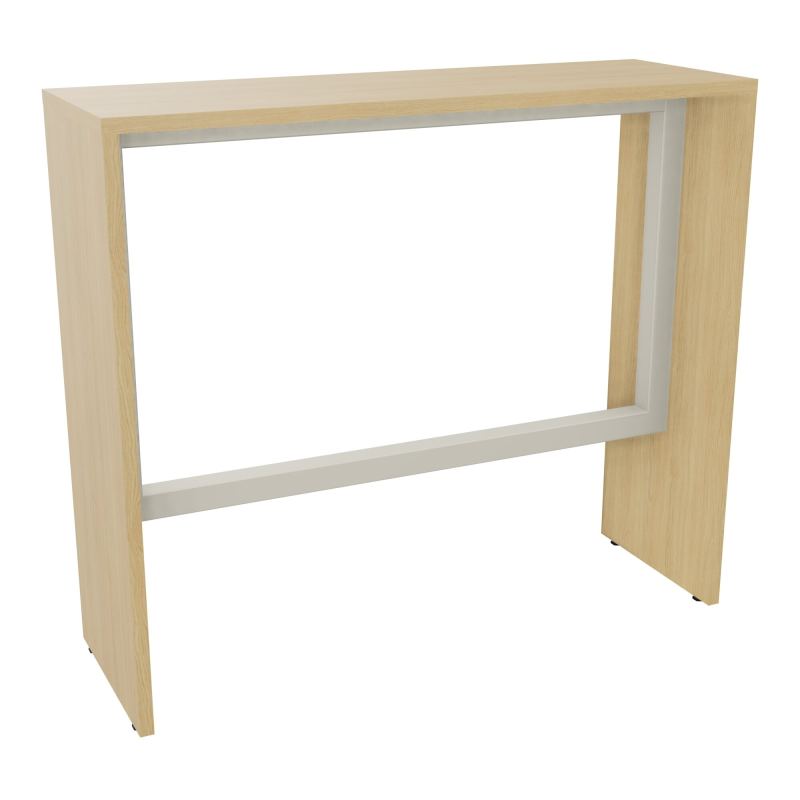 ELISA TABLE L120XP40XH105 PP2OBT PIEDS MÉLA ÉP25 CADRE MÉTAL REPOSE P.50X50 R1 ZC