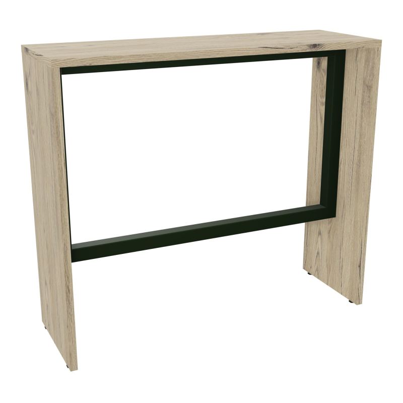 ELISA TABLE L120XP40XH105 PP2OBT PIEDS MÉLA ÉP25 CADRE MÉTAL REPOSE P.50X50 R3 ST