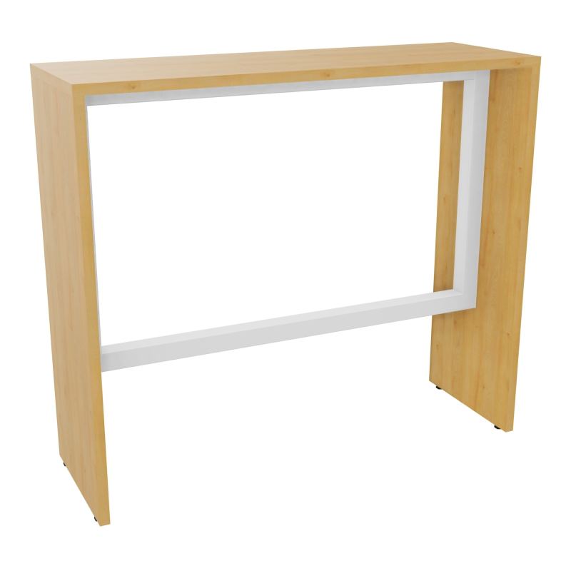 ELISA TABLE L120XP40XH105 PP2OBT PIEDS MÉLA ÉP25 CADRE MÉTAL REPOSE P.50X50 R5 SO