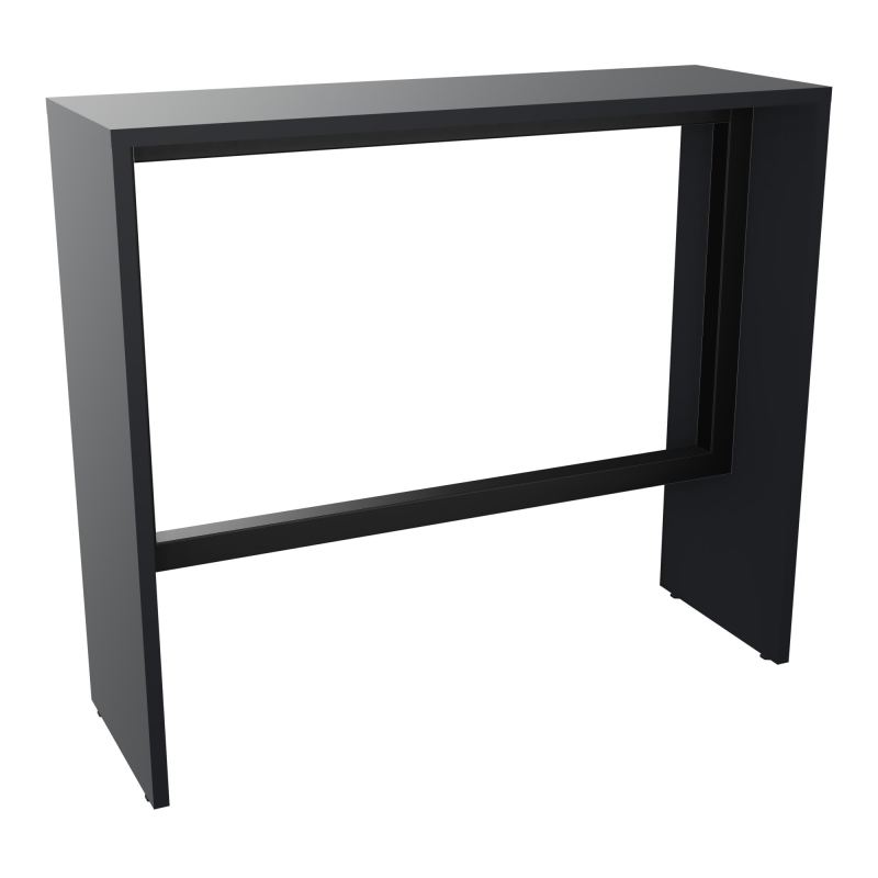 ELISA TABLE L120XP40XH105 PP 2OBT PIEDS MÉLA ÉP25 CADRE MÉTAL REPOSE P.50X50 R9 SG