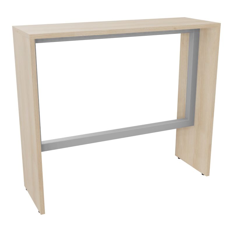ELISA TABLE L120XP40XH105 PP2OBT PIEDS MÉLA ÉP25 CADRE MÉTAL REPOSE P.50X50 RZ SA