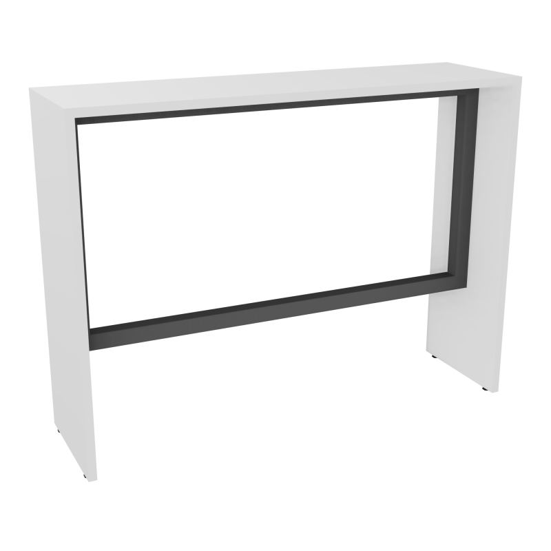 ELISA TABLE L140XP40XH105 PP2OBT PIEDS MÉLA ÉP25 CADRE MÉTAL REPOSE P.50X50 MG SC