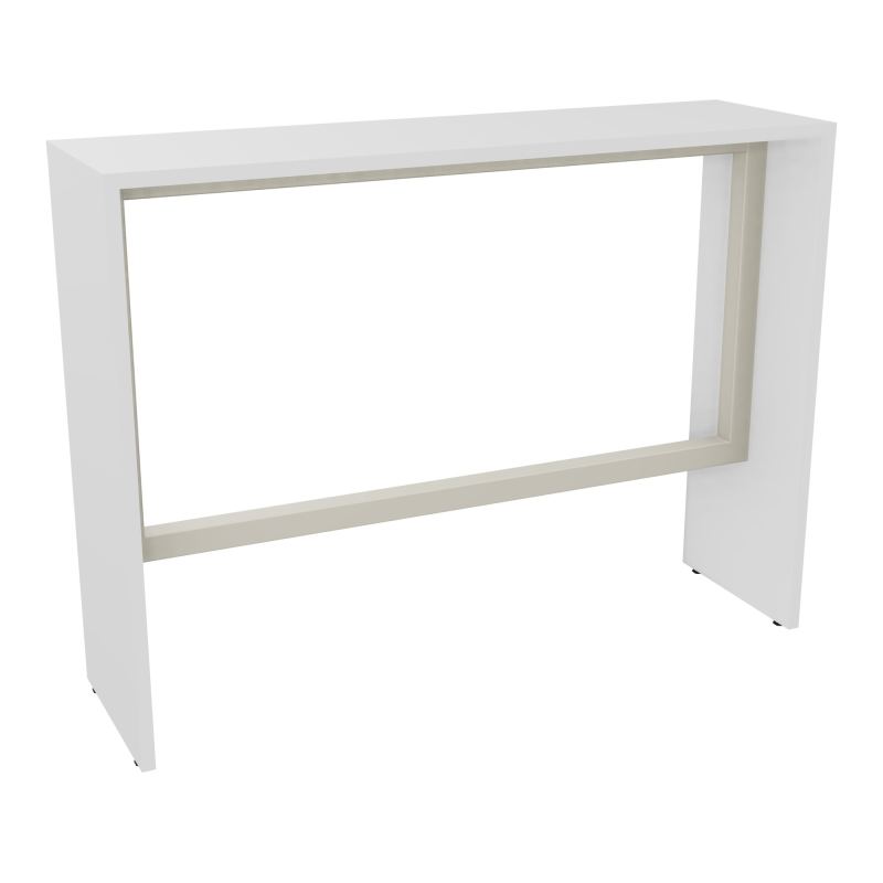ELISA TABLE L140XP40XH105 PP2OBT PIEDS MÉLA ÉP25 CADRE MÉTAL REPOSE P.50X50 MG ZC