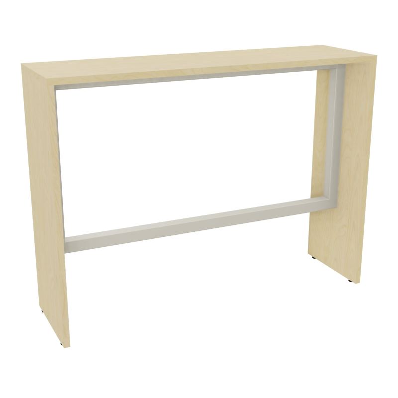 ELISA TABLE L140XP40XH105 PP2OBT PIEDS MÉLA ÉP25 CADRE MÉTAL REPOSE P.50X50 N8 ZC