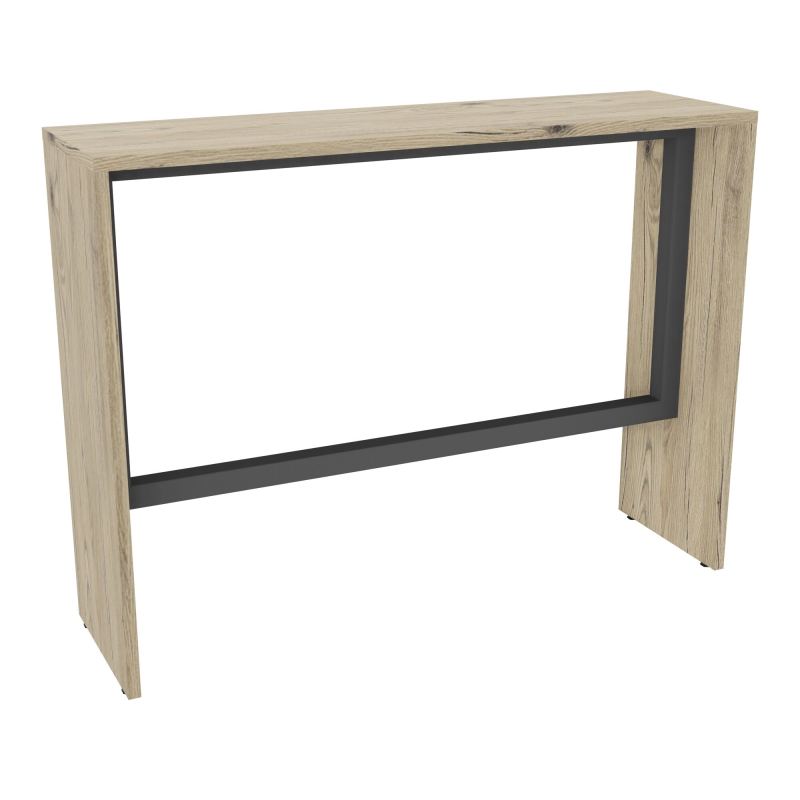ELISA TABLE L140XP40XH105 PP2OBT PIEDS MÉLA ÉP25 CADRE MÉTAL REPOSE P.50X50 R3 SC