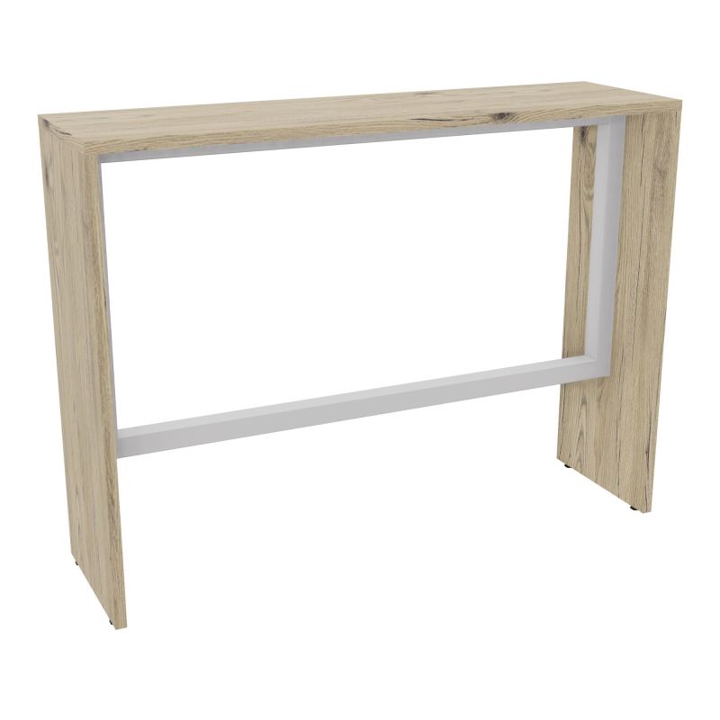 ELISA TABLE L140XP40XH105 PP2OBT PIEDS MÉLA ÉP25 CADRE MÉTAL REPOSE P.50X50 R3 SD
