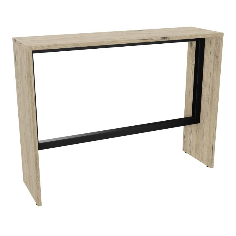 ELISA TABLE L140XP40XH105 PP2OBT PIEDS MÉLA ÉP25 CADRE MÉTAL REPOSE P.50X50 R3 SG