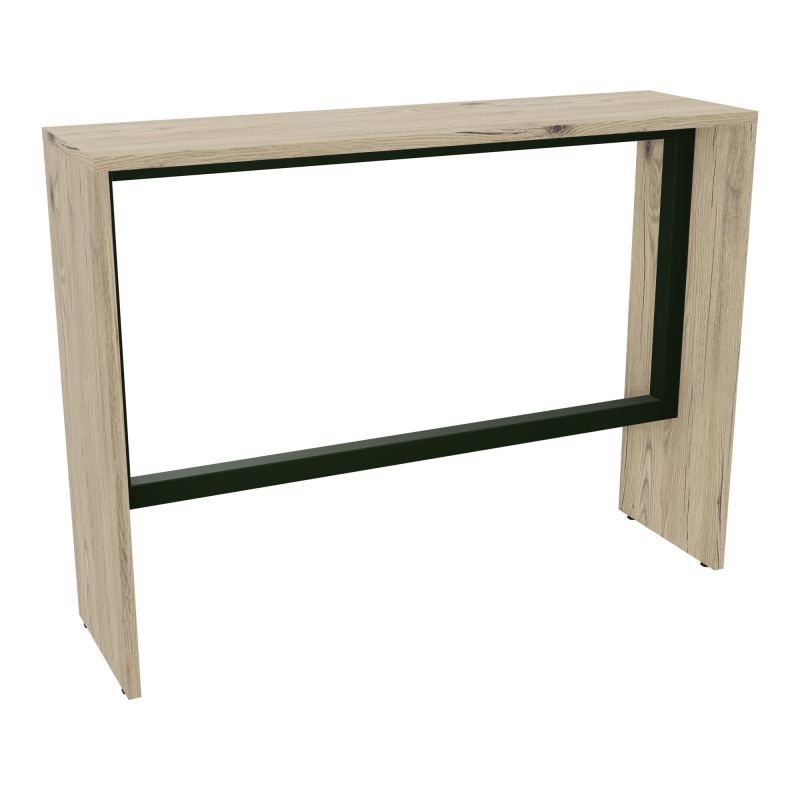 ELISA TABLE L140XP40XH105 PP2OBT PIEDS MÉLA ÉP25 CADRE MÉTAL REPOSE P.50X50 R3 ST