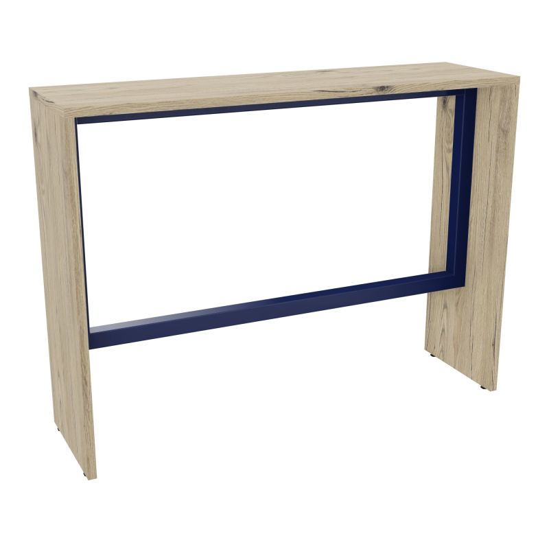 ELISA TABLE L140XP40XH105 PP2OBT PIEDS MÉLA ÉP25 CADRE MÉTAL REPOSE P.50X50 R3 X4