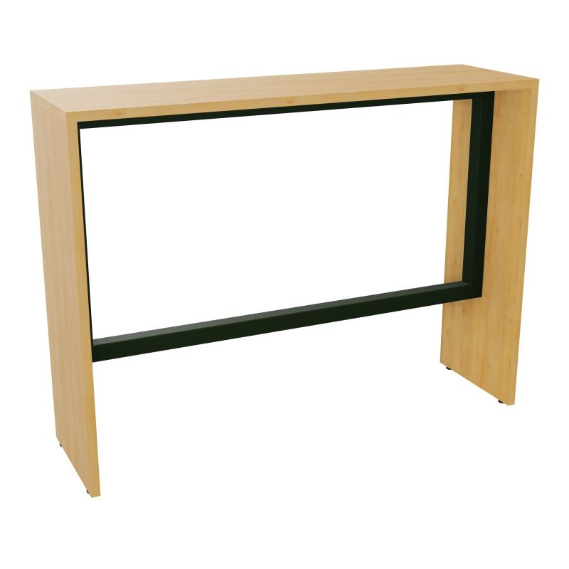 ELISA TABLE L140XP40XH105 PP2OBT PIEDS MÉLA ÉP25 CADRE MÉTAL REPOSE P.50X50 R5 ST