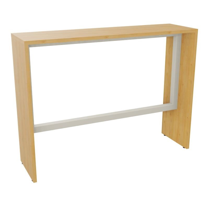 ELISA TABLE L140XP40XH105 PP2OBT PIEDS MÉLA ÉP25 CADRE MÉTAL REPOSE P.50X50 R5 ZC