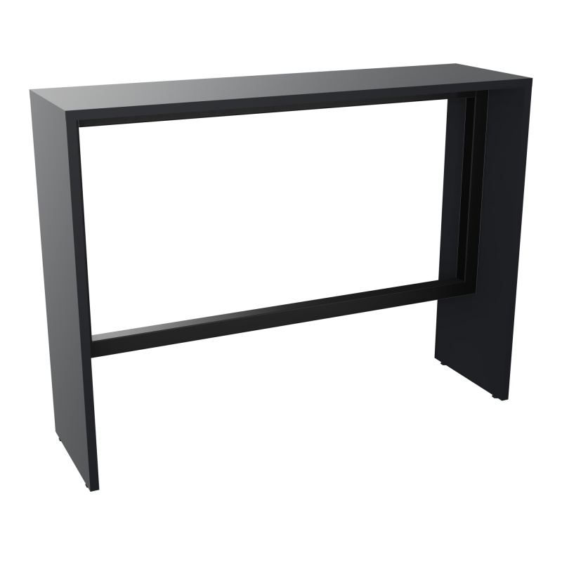 ELISA TABLE L140XP40XH105 PP 2OBT PIEDS MÉLA ÉP25 CADRE MÉTAL REPOSE P.50X50 R9 SG