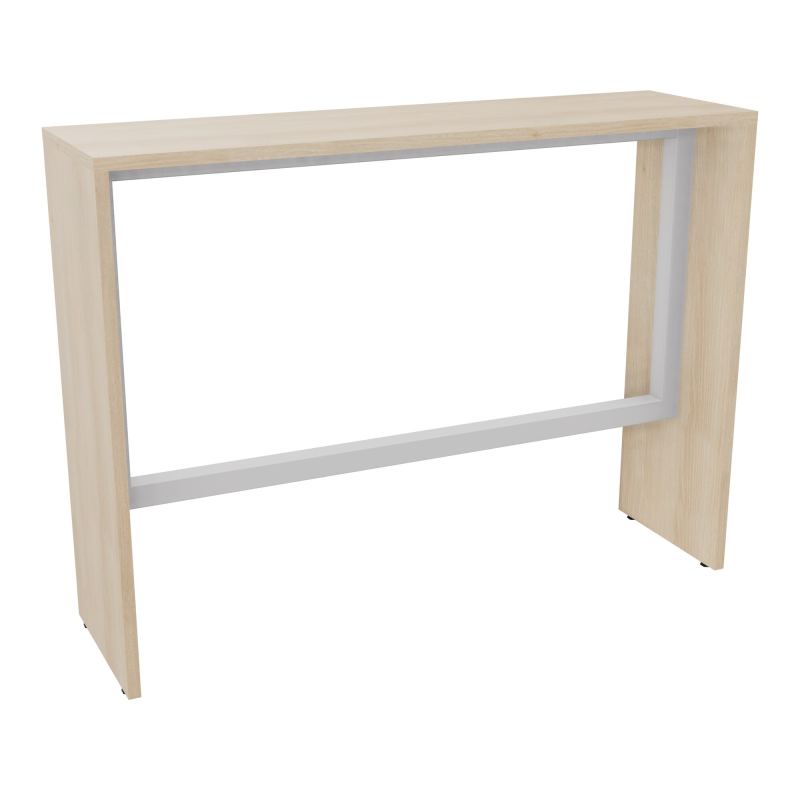 ELISA TABLE L140XP40XH105 PP2OBT PIEDS MÉLA ÉP25 CADRE MÉTAL REPOSE P.50X50 RZ SD