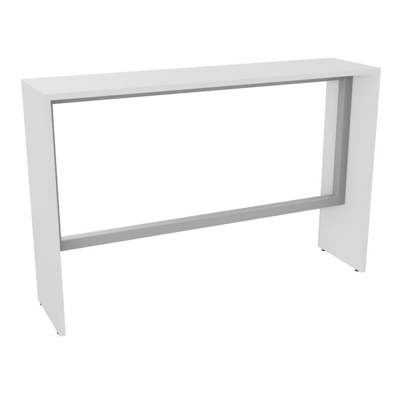 ELISA TABLE L160XP40XH105 PP2OBT PIEDS MÉLA ÉP25 CADRE MÉTAL REPOSE P.50X50 MG SA