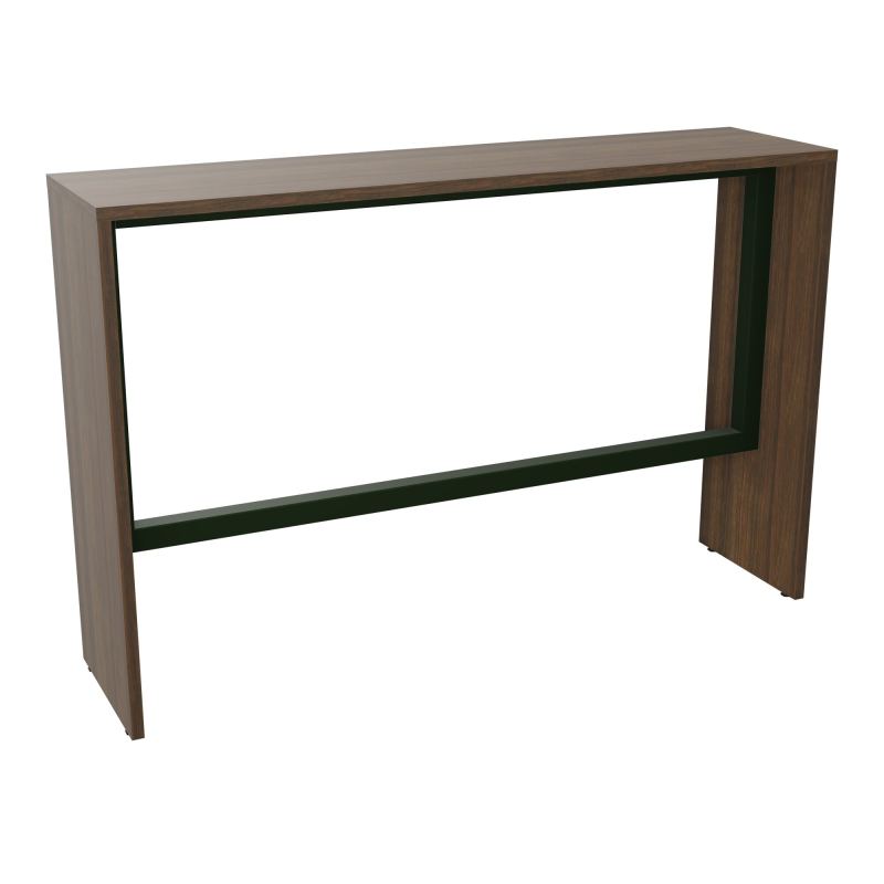 ELISA TABLE L160XP40XH105 PP2OBT PIEDS MÉLA ÉP25 CADRE MÉTAL REPOSE P.50X50 N6 ST