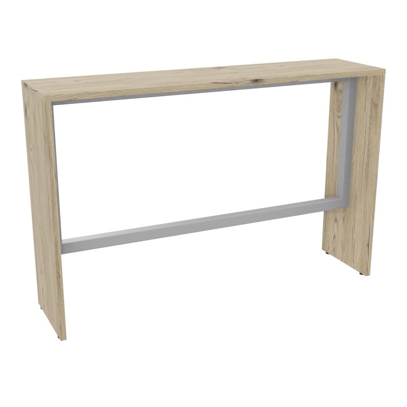 ELISA TABLE L160XP40XH105 PP2OBT PIEDS MÉLA ÉP25 CADRE MÉTAL REPOSE P.50X50 R3 SA