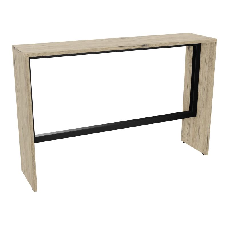 ELISA TABLE L160XP40XH105 PP2OBT PIEDS MÉLA ÉP25 CADRE MÉTAL REPOSE P.50X50 R3 SG