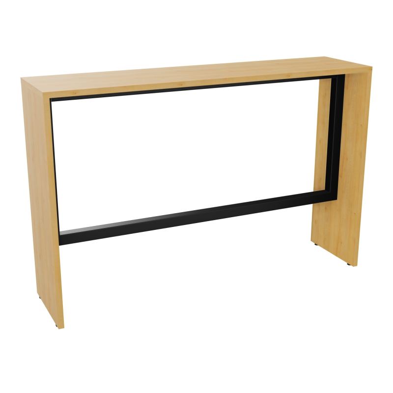 ELISA TABLE L160XP40XH105 PP2OBT PIEDS MÉLA ÉP25 CADRE MÉTAL REPOSE P.50X50 R5 SG