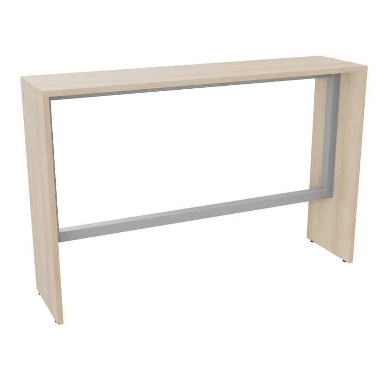 ELISA TABLE L160XP40XH105 PP2OBT PIEDS MÉLA ÉP25 CADRE MÉTAL REPOSE P.50X50 RZ SA