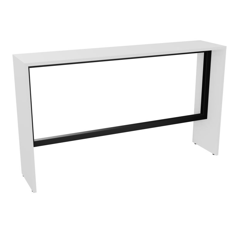 ELISA TABLE L180XP40XH105 PP 2OBT PIEDS MÉLA ÉP25 CADRE MÉTAL REPOSE P.50X50 MG SG