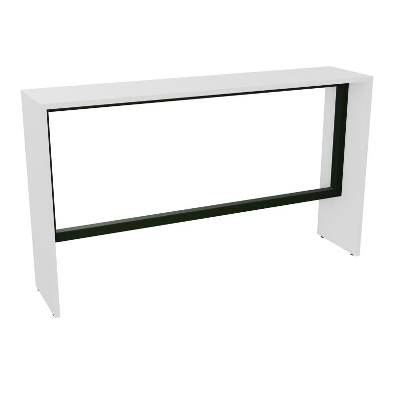 ELISA TABLE L180XP40XH105 PP2OBT PIEDS MÉLA ÉP25 CADRE MÉTAL REPOSE P.50X50 MG ST