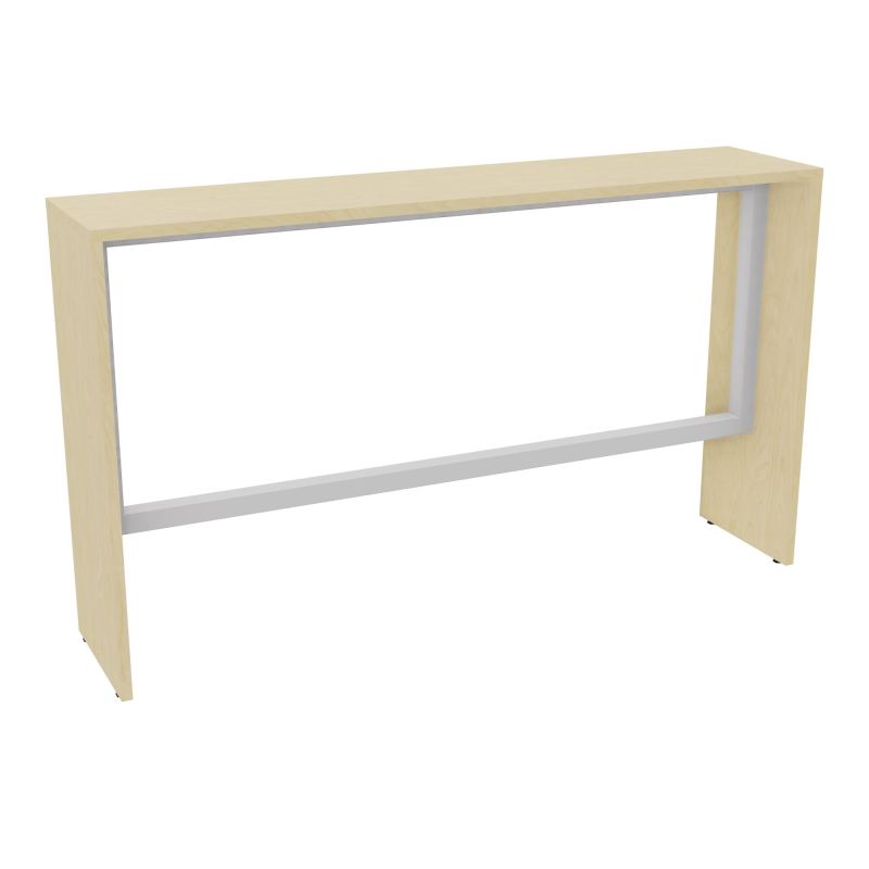 ELISA TABLE L180XP40XH105 PP2OBT PIEDS MÉLA ÉP25 CADRE MÉTAL REPOSE P.50X50 N8 SD