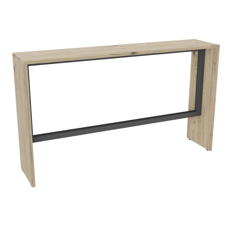 ELISA TABLE L180XP40XH105 PP2OBT PIEDS MÉLA ÉP25 CADRE MÉTAL REPOSE P.50X50 R3 SC