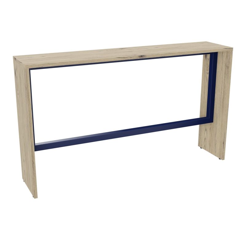ELISA TABLE L180XP40XH105 PP2OBT PIEDS MÉLA ÉP25 CADRE MÉTAL REPOSE P.50X50 R3 X4