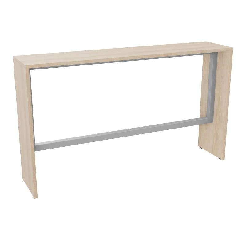 ELISA TABLE L180XP40XH105 PP2OBT PIEDS MÉLA ÉP25 CADRE MÉTAL REPOSE P.50X50 RZ SA